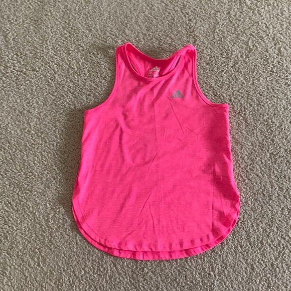 Adidas Pink Tank Tops